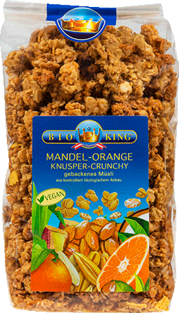 Mandel-Orange Knusper-Crunchy