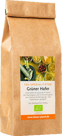 Grüner Hafertee