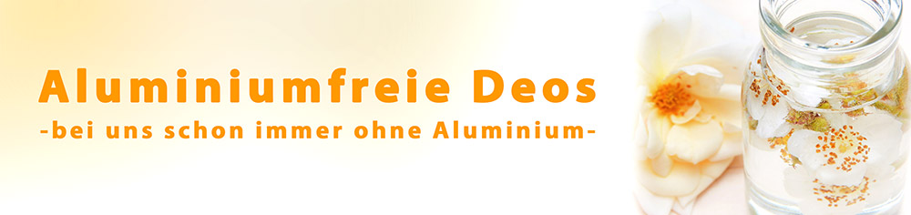 Aluminiumfreie Deos