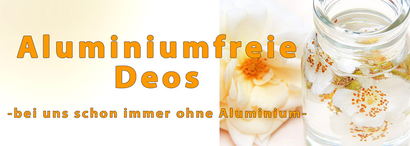 Aluminiumfreie Deos