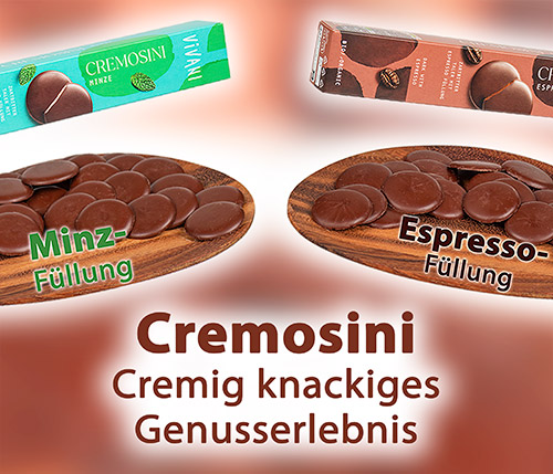Bild: Cremosini - cremig knackiges Genusserlebnis verlinkt auf produkte.php?search=-1&outlook=Cremosini