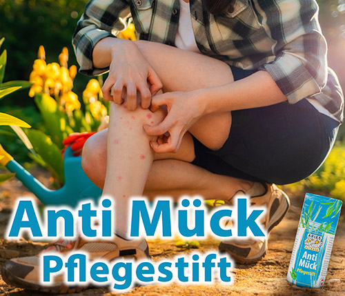 Bild: Anti Mück Pflegestift - hält Mücken, Stechfliegen und Zecken bis zu 5 Stunden zuverlässig fern verlinkt auf p_d,Koerperpflege,Sommer-Muecken-Co,Anti-Mueck-Pflegestift.html&open=180&list=237&area=&ArtID=7558&search=&outlook=&opengroup=&ANID=&RID=?pk_campaign=slider