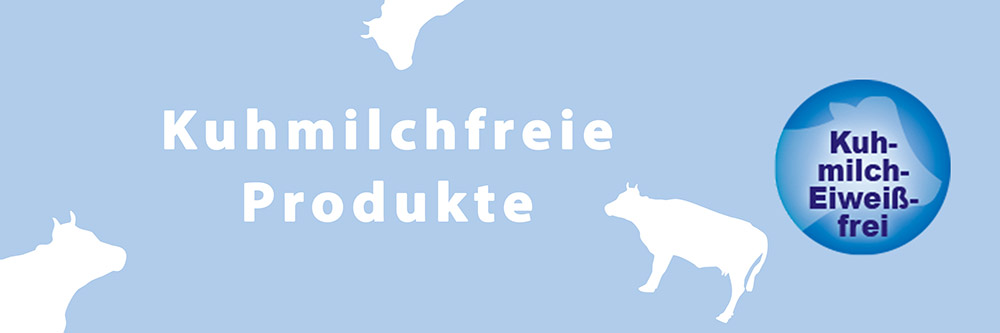 Kuhmilch-Eiweißfreie Produkte