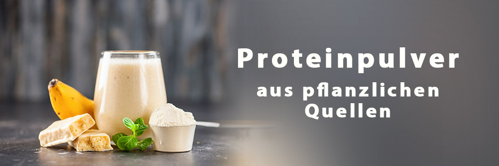 Proteinpulver aus pflanzlichen Quellen