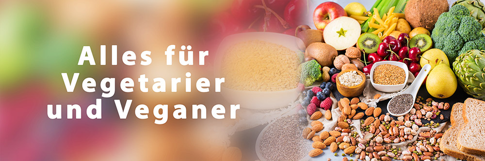 Alles für Vegetarier und Veganer