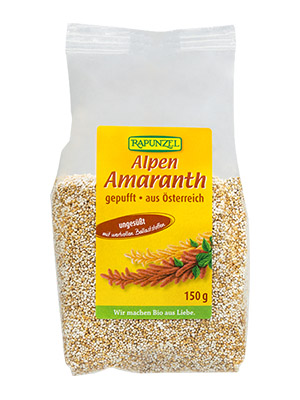 Amaranth gepufft