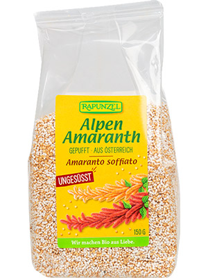 Amaranth gepufft