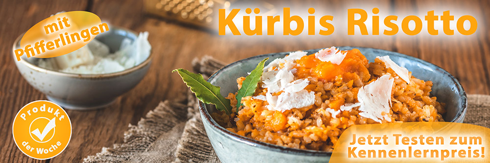 Bild: Kürbis Risotto