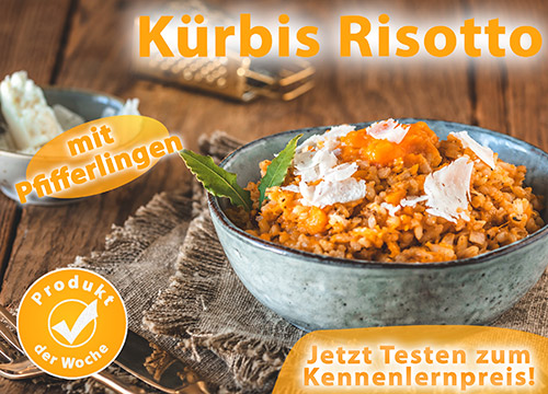 Bild: Kürbis Risotto
