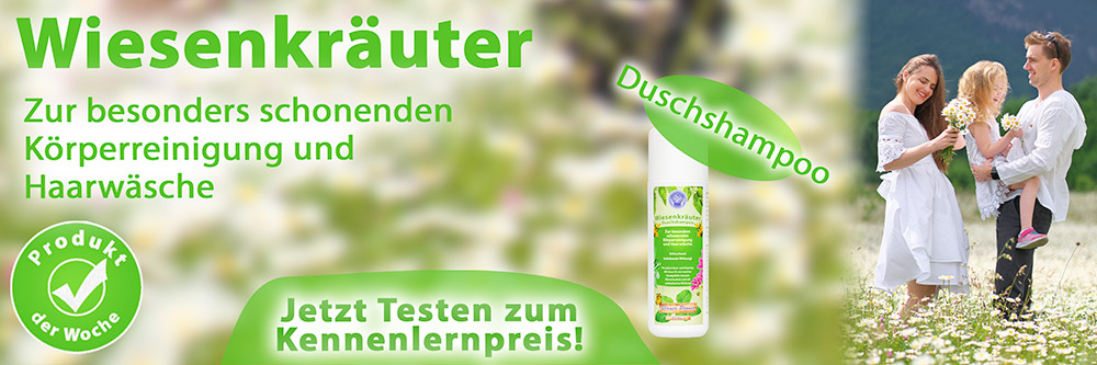 Bild: Wiesenkräuter-Duschshampoo