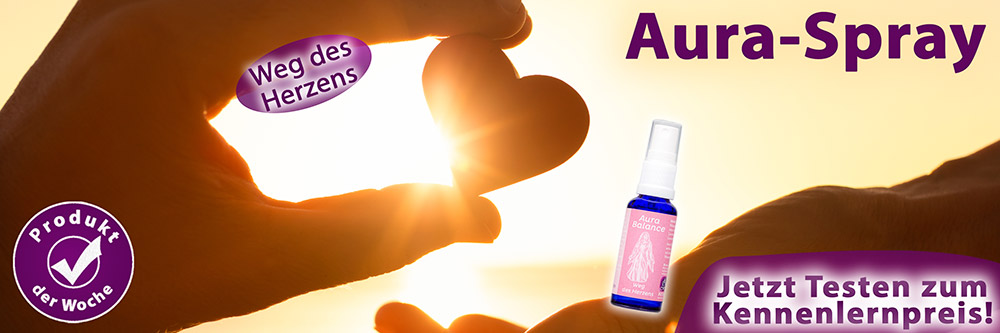 Bild: Aura-Spray Weg des Herzens