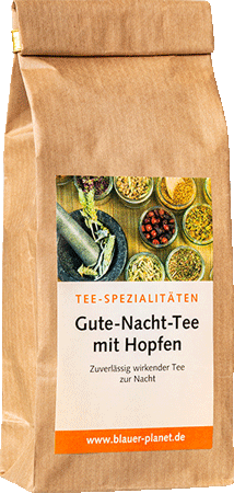 Gute-Nacht-Tee mit Hopfen