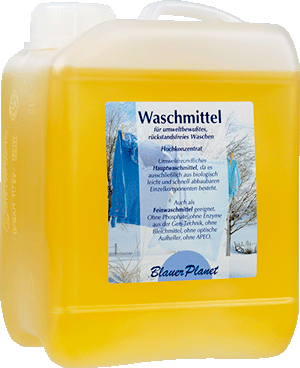 Blauer Planet Waschmittel