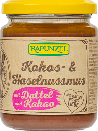 Produktbild zu Artikel Kokos- & Haselnussmus 