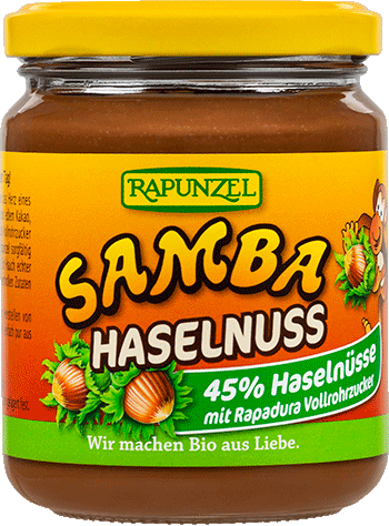 Samba Haselnuss-Schoko Creme