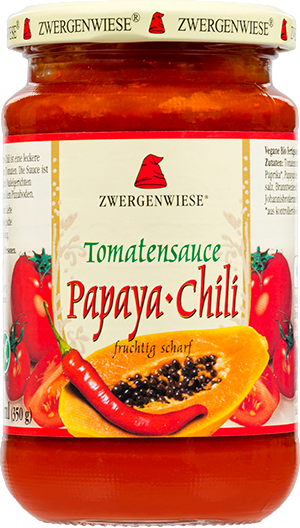 Produktbild zu Artikel Tomatensauce Papaya-Chili