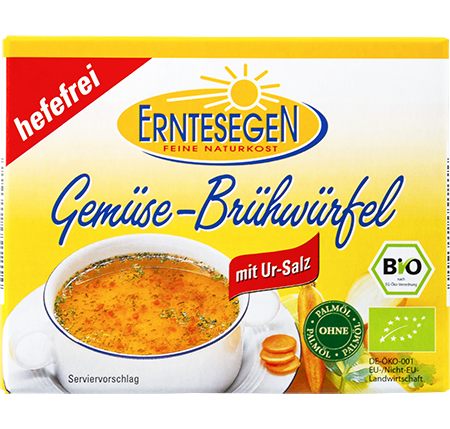 Produktbild zu Artikel Brühwürfel Gemüse, hefefrei