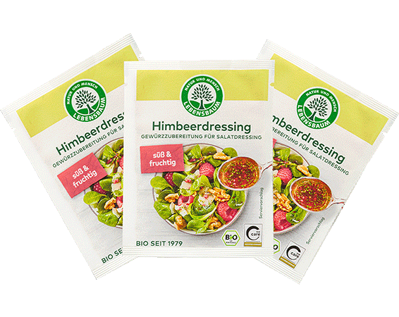 Himbeerdressing für Salate