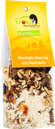 Mischpilz Risotto mit Rosmarin