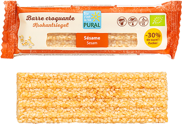 Bild: Sesam Krokantriegel