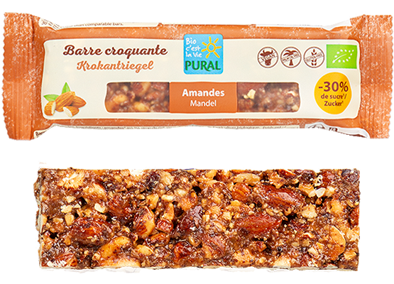 Produktbild zu Artikel Mandel Krokantriegel