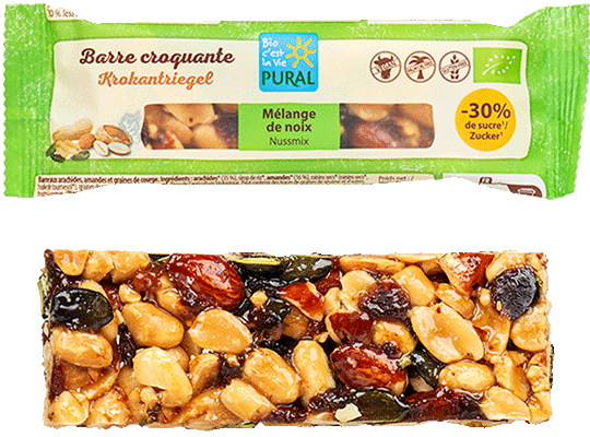 Bild: Nussmix Krokantriegel