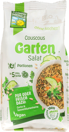 Bild: Couscous Garten Salat