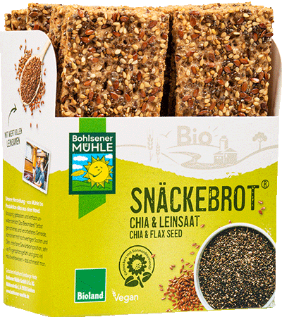 Snäckebrot Chia & Leinsaat