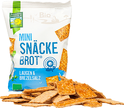Bild: Mini Snäckebrot Laugen & Brezelsalz