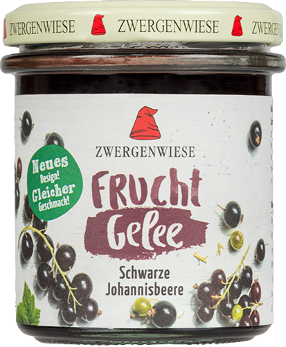 Produktbild zu Artikel FruchtGelee Schwarze Johannisbeere 