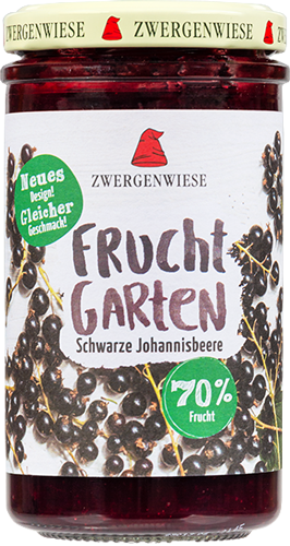 Produktbild zu Artikel FruchtGarten Schwarze Johannisbeere