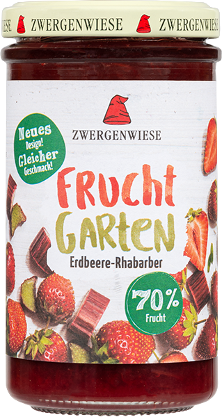 Produktbild zu Artikel FruchtGarten Erdbeere-Rhabarber