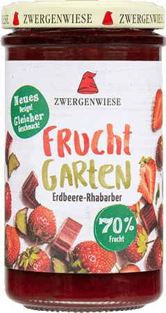 FruchtGarten Erdbeere-Rhabarber