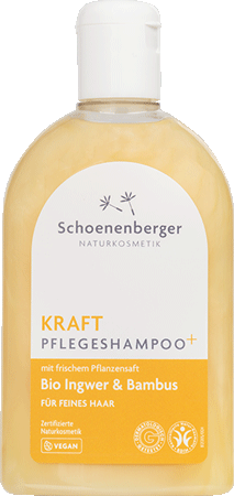 Kraft Pflegeshampoo <br>Bio Ingwer & Bambus 