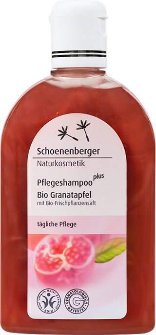 Produktbild zu Artikel Pflegeshampoo plus Bio Granatapfel