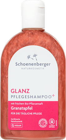 Bild: Pflegeshampoo plus Bio Granatapfel