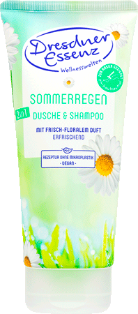 Pflegedusche Sommerregen für Haut und Haar