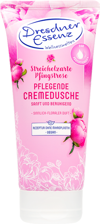 Produktbild zu Artikel Cremedusche streichelzarte Pfingstrose 