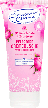 Cremedusche streichelzarte Pfingstrose 