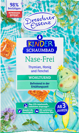 Kinder Schaumbad Nase-Frei