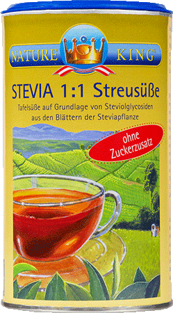 Stevia Streusüße 1:1