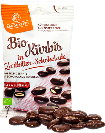 Produktbild 1 zu Artikel Schoko-Kürbis-Zartbitter anzeigen
