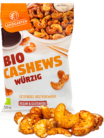 Würzige Tamari Cashews