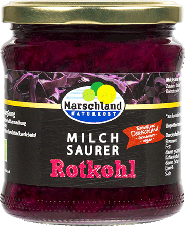 Rotkohl milchsauer