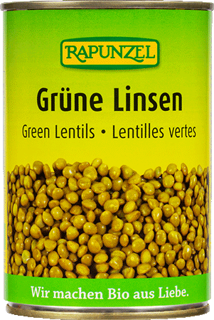 Grüne Linsen