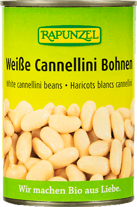 Weiße Cannellini Bohnen