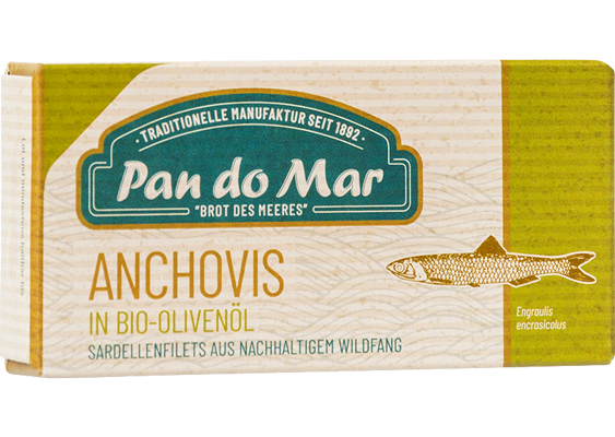 Produktbild zu Artikel Anchovis (Sardellenfilets) in Olivenöl 