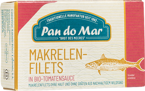 Produktbild zu Artikel Makrelenfilets in Bio-Tomatensauce