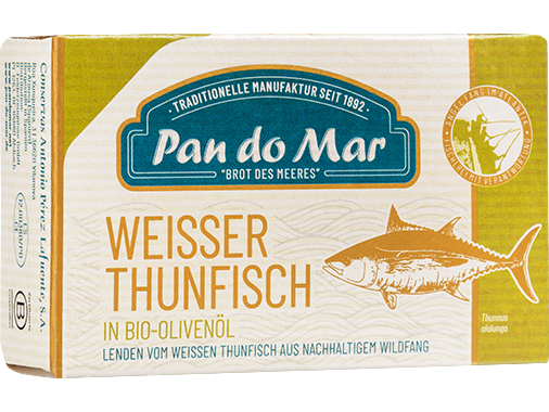 Produktbild zu Artikel Weißer Thunfisch in Olivenöl