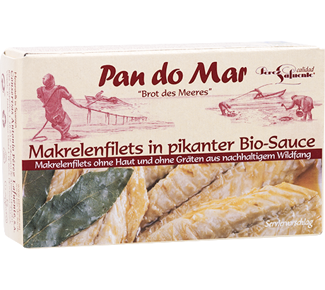 Produktbild zu Artikel Makrelenfilets in pikanter Soße 